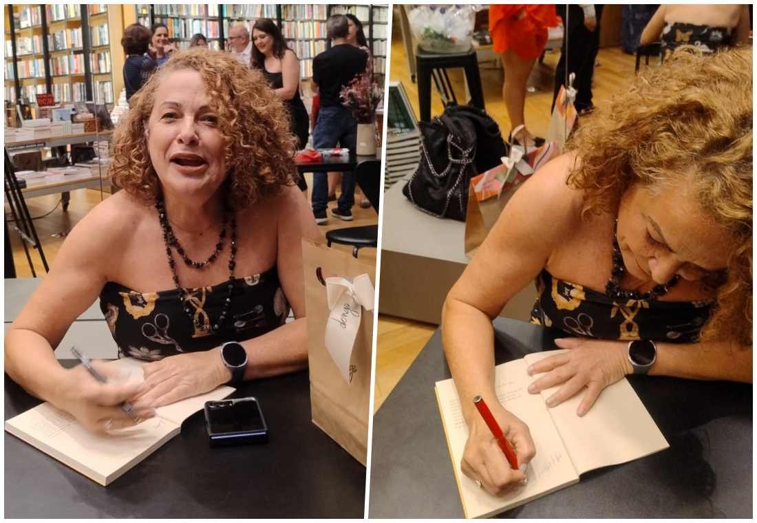 Sessão de autógrafos do Livro A Tríade do Futuro